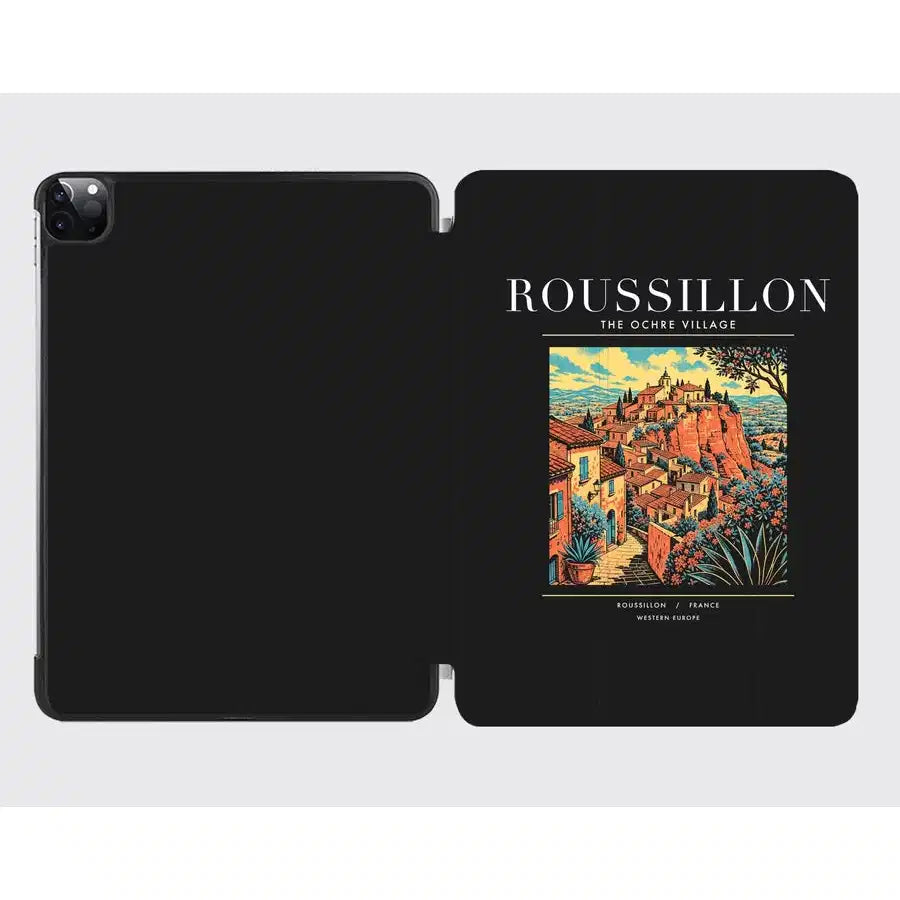 ROUSSILLON - Poster - iPad Case - Black