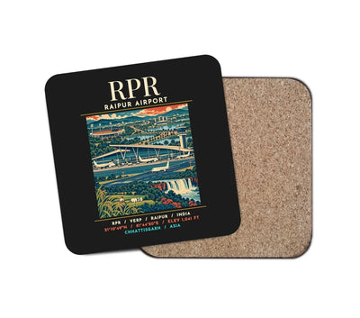RPR - Poster - Coaster - Black
