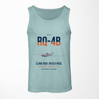 Thumbnail for RQ-4B Global Hawk design on light green tank top