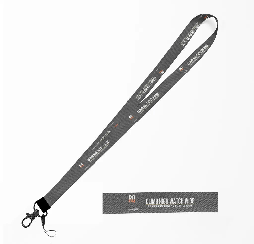 RQ-4B Global Hawk lanyard - gray
