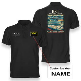 Rochester International Airport (RST) Premium Polo T-Shirts