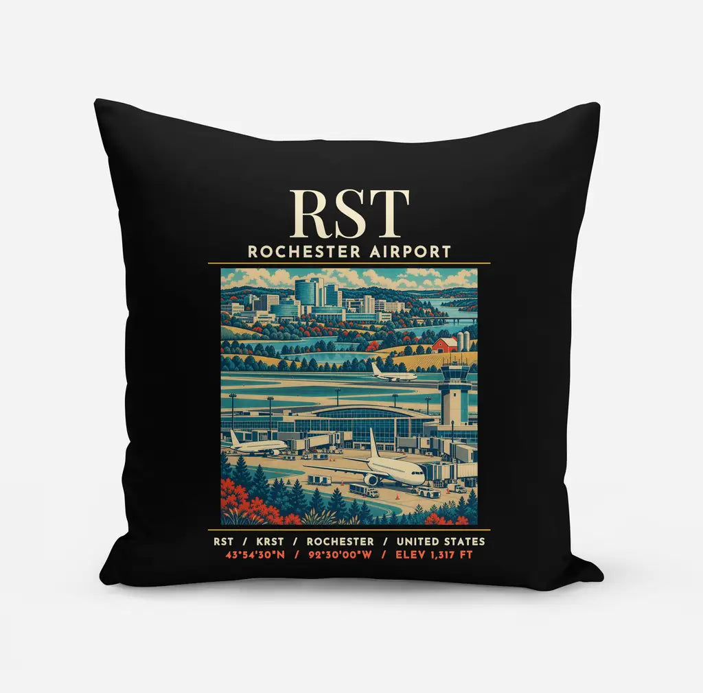 RST - Poster - Pillow - Black