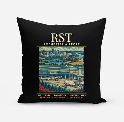 RST - Poster - Pillow - Black