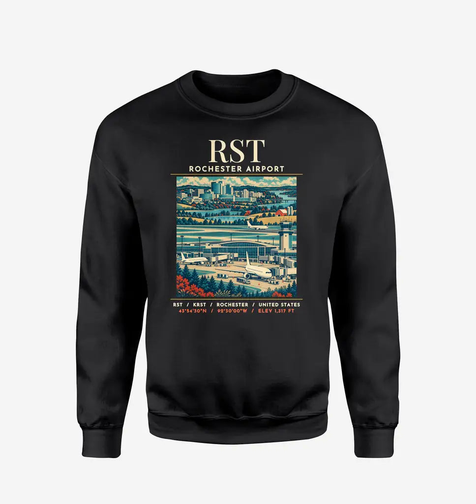 RST - Poster - Sweatshirt - Black