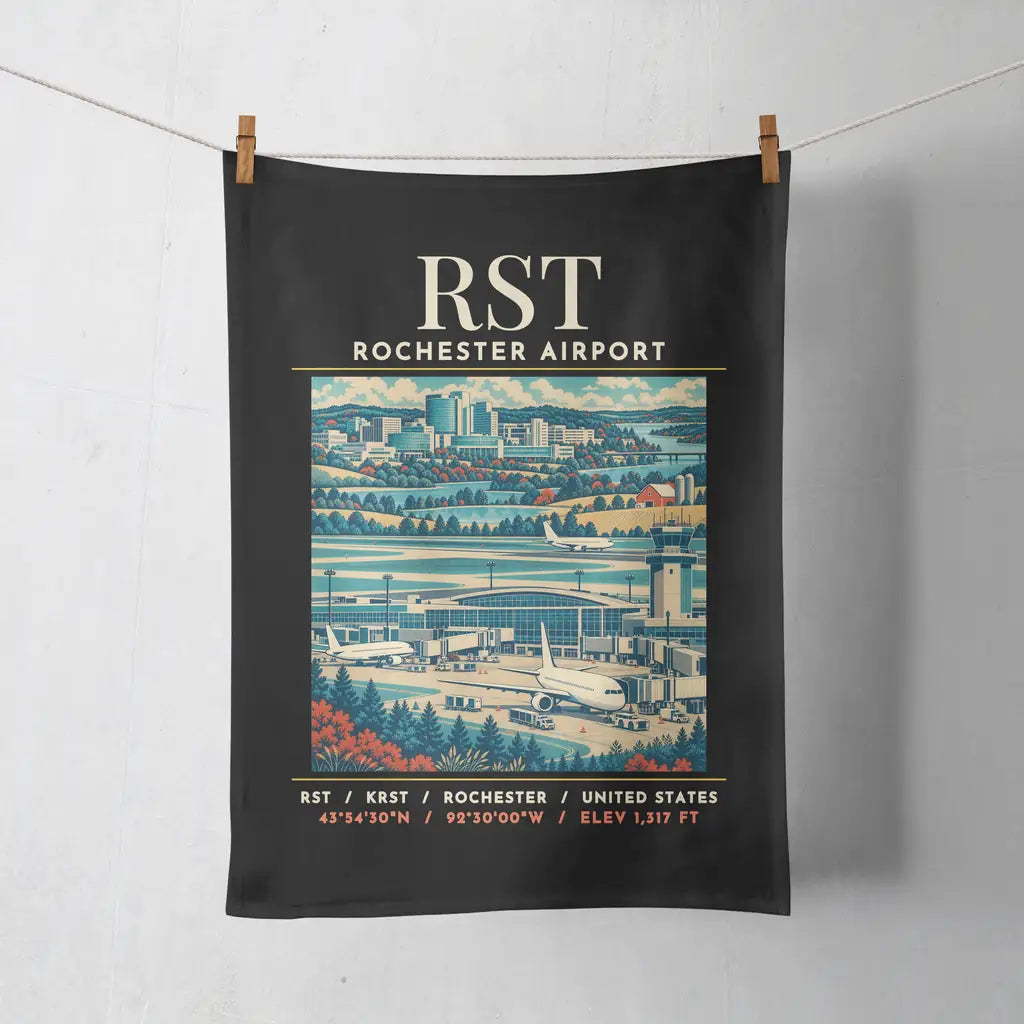 RST - Poster - Towel - Black