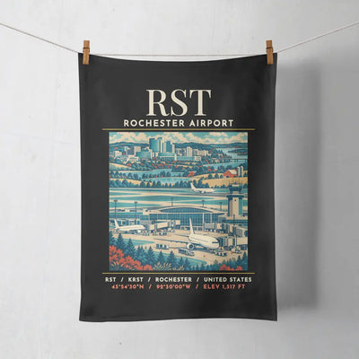 RST - Poster - Towel - Black