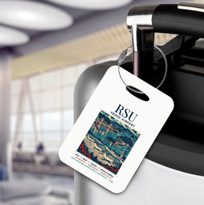 RSU - Poster - Luggage Tag - White