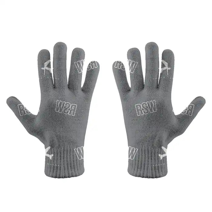 Southwest Florida International Airport (RSW) Gloves - Gloves - Full - Pattern - Gray