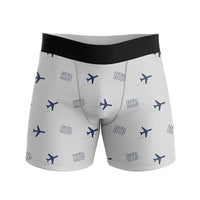 Thumbnail for Roatán Juan Manuel Gálvez International Airport (RTB) Men Boxers - Pattern - Light Gray