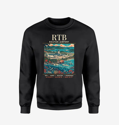RTB - Poster - Sweatshirt - Black