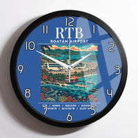 Thumbnail for RTB - Poster - Wall Clock Framed - Blue