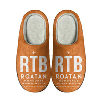 Thumbnail for Roatán Juan Manuel Gálvez International Airport (RTB) Slippers & Flip Flops - Slippers - Cotton - Code - Same - Orange