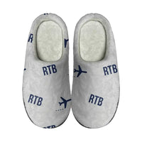Thumbnail for Roatán Juan Manuel Gálvez International Airport (RTB) Slippers & Flip Flops - Slippers - Cotton - Pattern - Light Gray