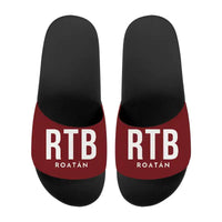 Thumbnail for Roatán Juan Manuel Gálvez International Airport (RTB) Slippers & Flip Flops - Slippers - Sport - Code - Dark Red