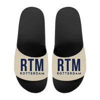 Thumbnail for Rotterdam The Hague Airport (RTM) Slippers & Flip Flops - Slippers - Sport - Code - Beige