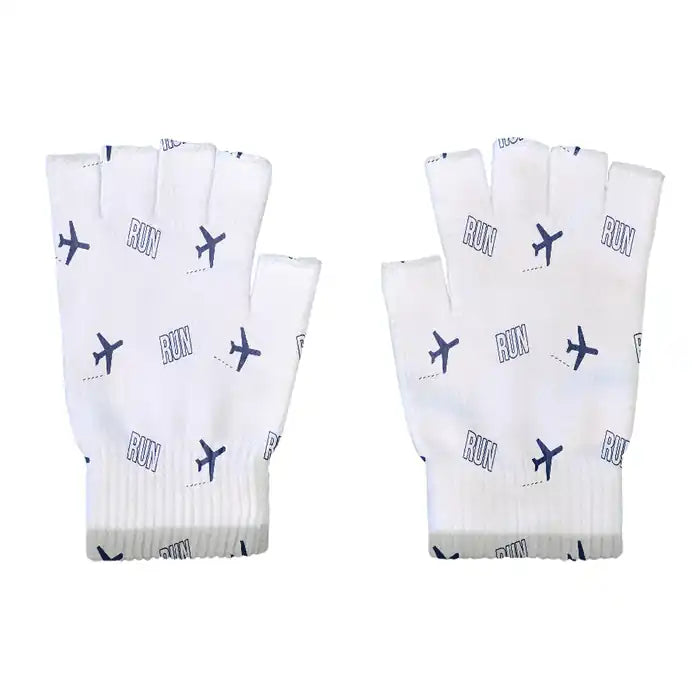 La Réunion Roland Garros Airport (RUN) Gloves - Gloves - Cut - Pattern - White