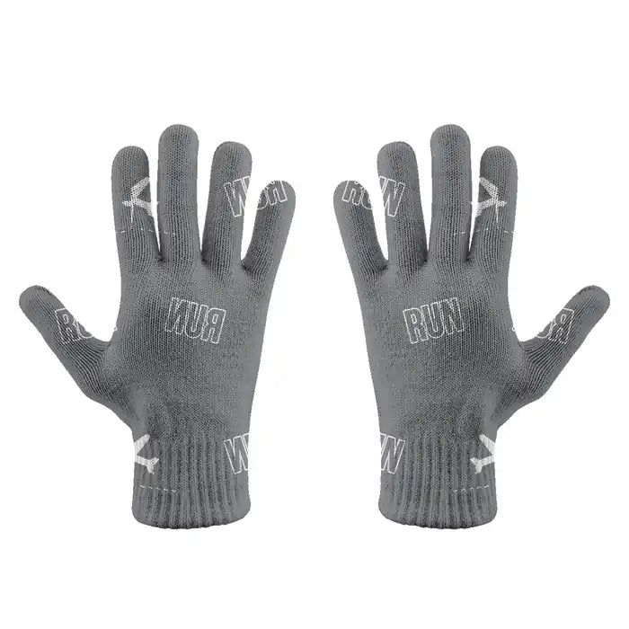 La Réunion Roland Garros Airport (RUN) Gloves - Gloves - Full - Pattern - Gray