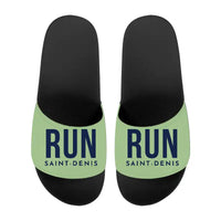 Thumbnail for La Réunion Roland Garros Airport (RUN) Slippers & Flip Flops - Slippers - Sport - Code - Light Green