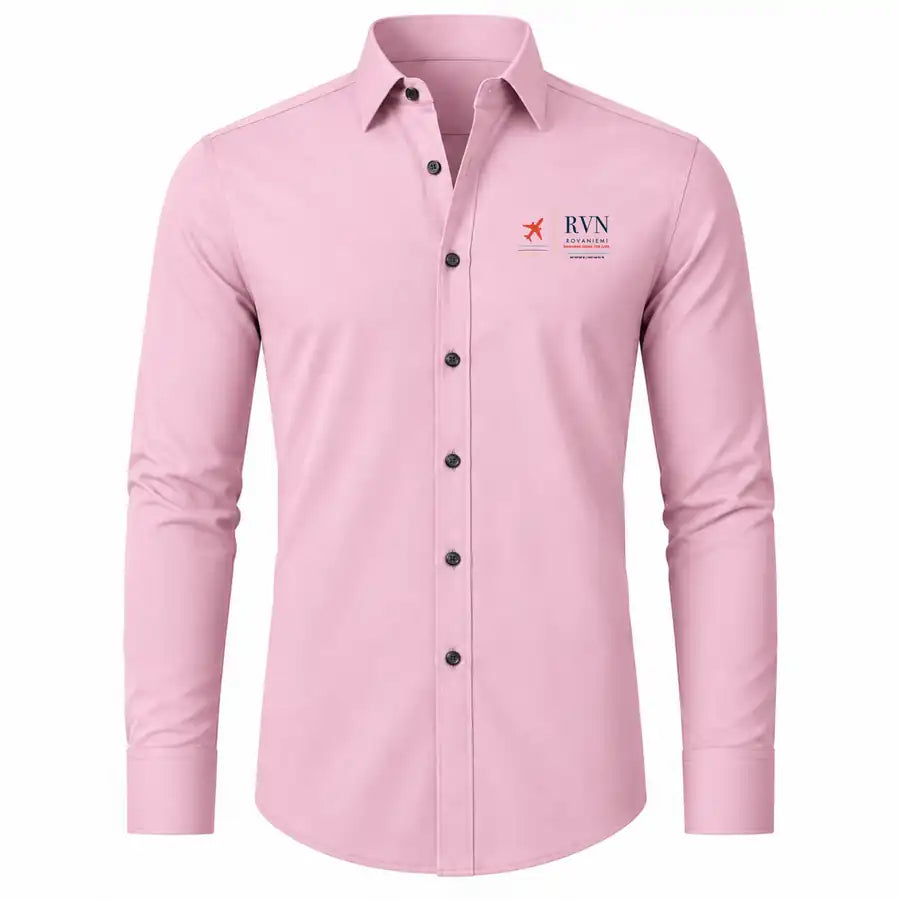 Rovaniemi Airport (RVN) Shirts - Long Sleeve Shirt - Front - Pink
