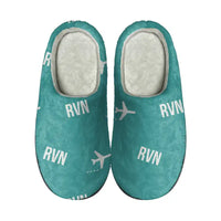 Thumbnail for Rovaniemi Airport (RVN) Slippers & Flip Flops - Slippers - Cotton - Pattern - Turquoise