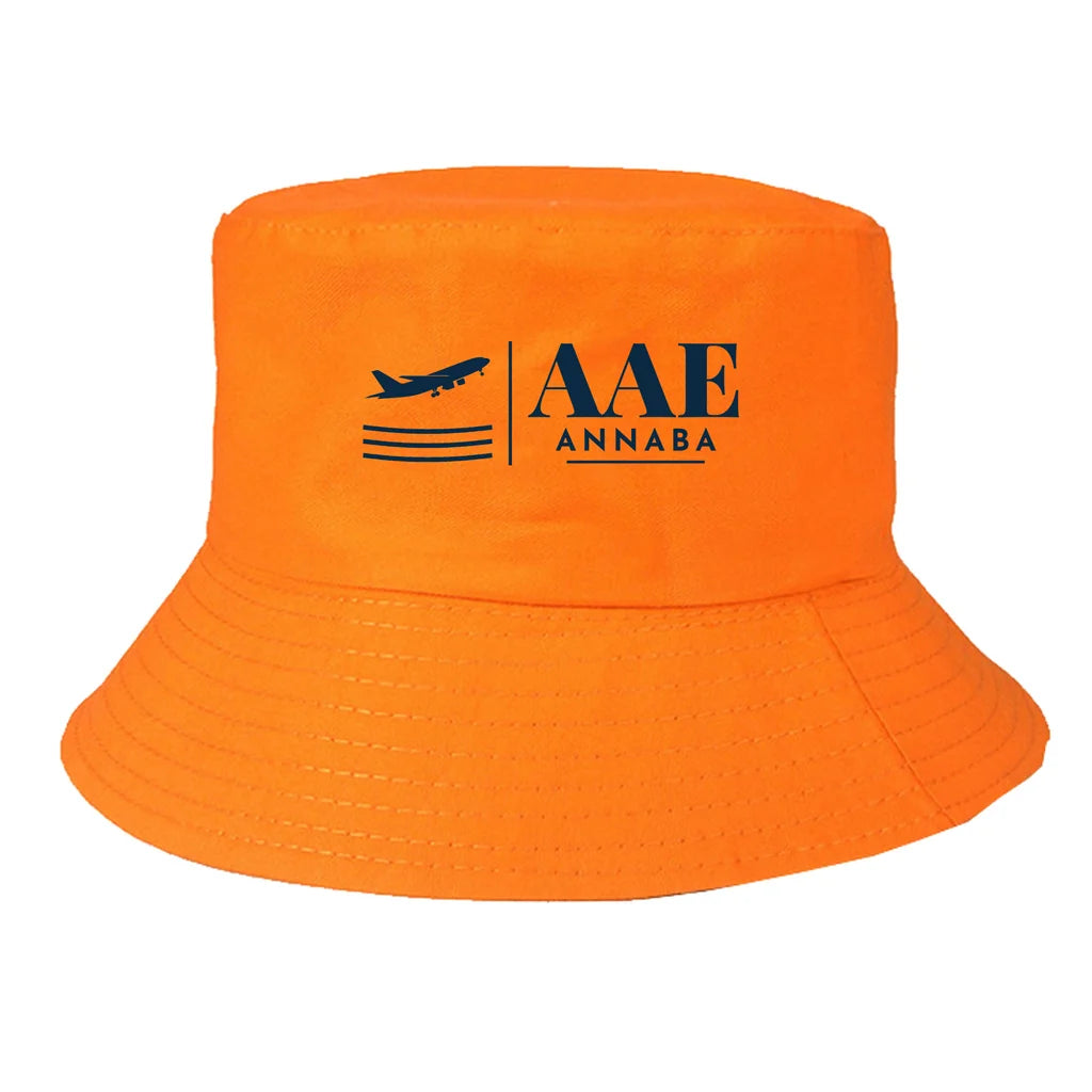 Rabah Bitat Airport AAE — Annaba (AAE) summer hat - orange