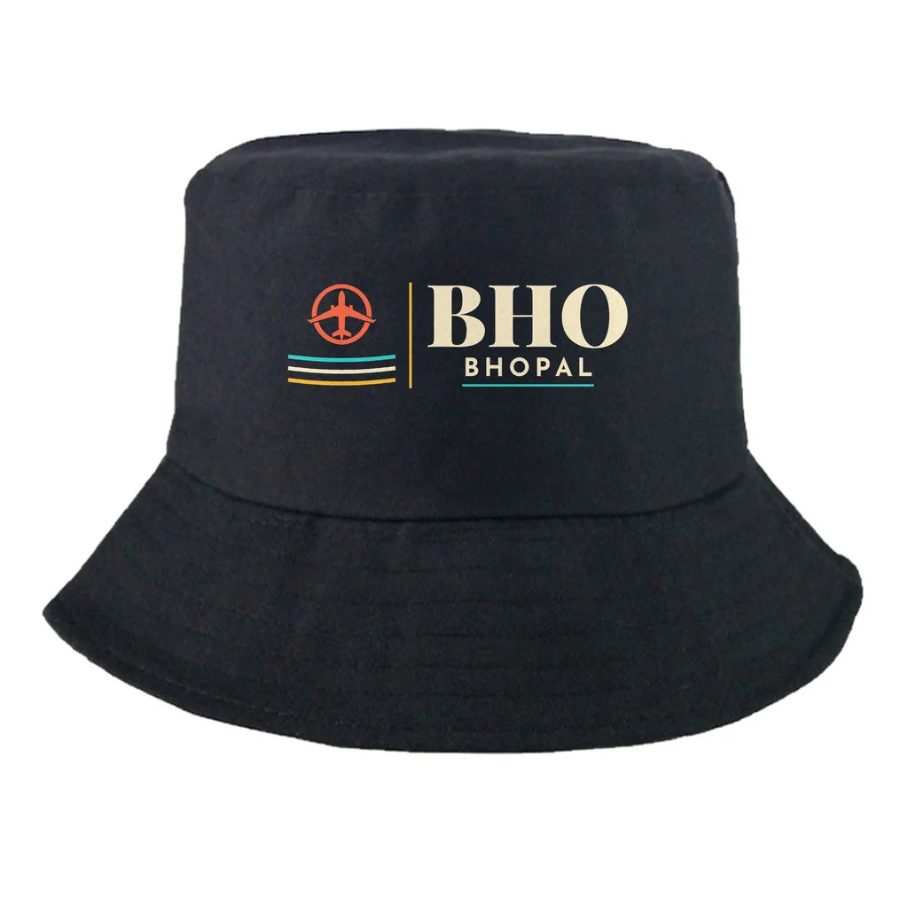 Raja Bhoj Airport (BHO) summer hat - black