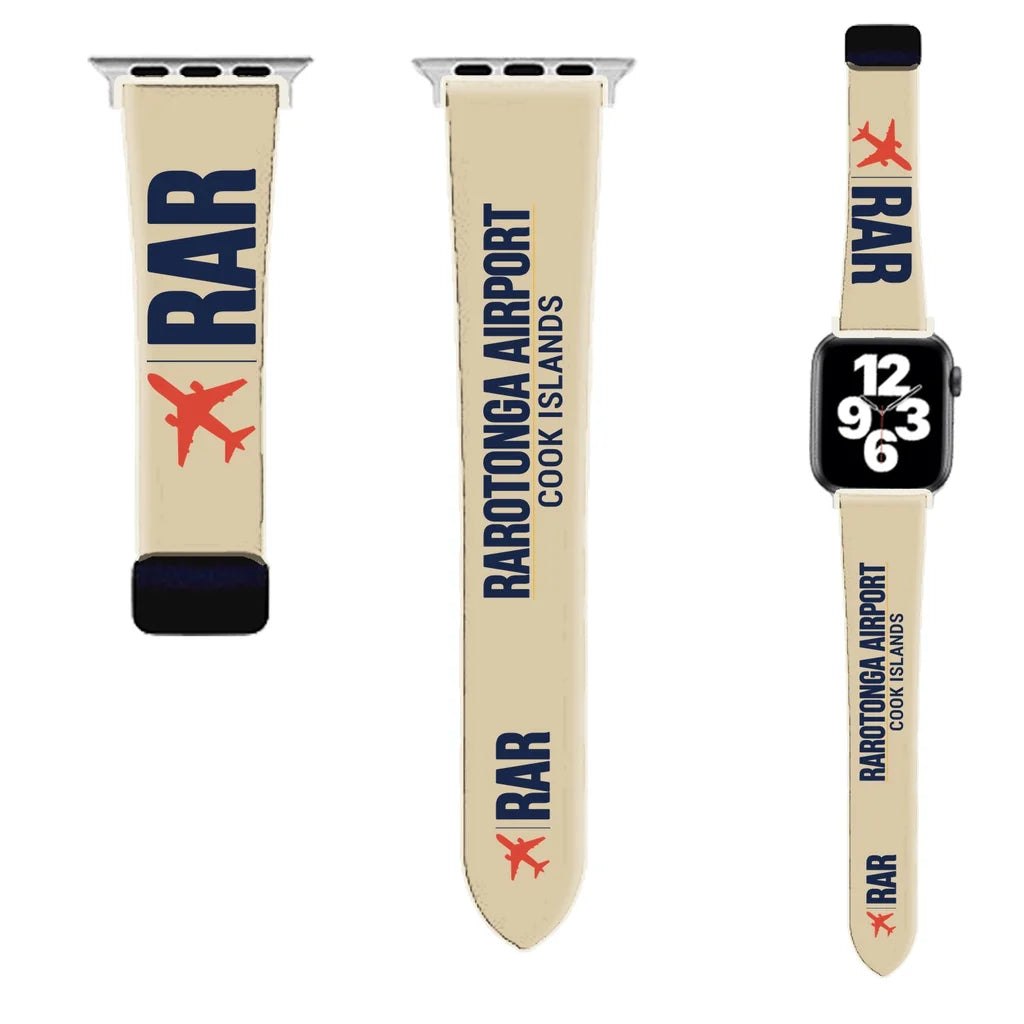 WBV6 | Rarotonga International Airport RAR | Beige (Magnetic Band)