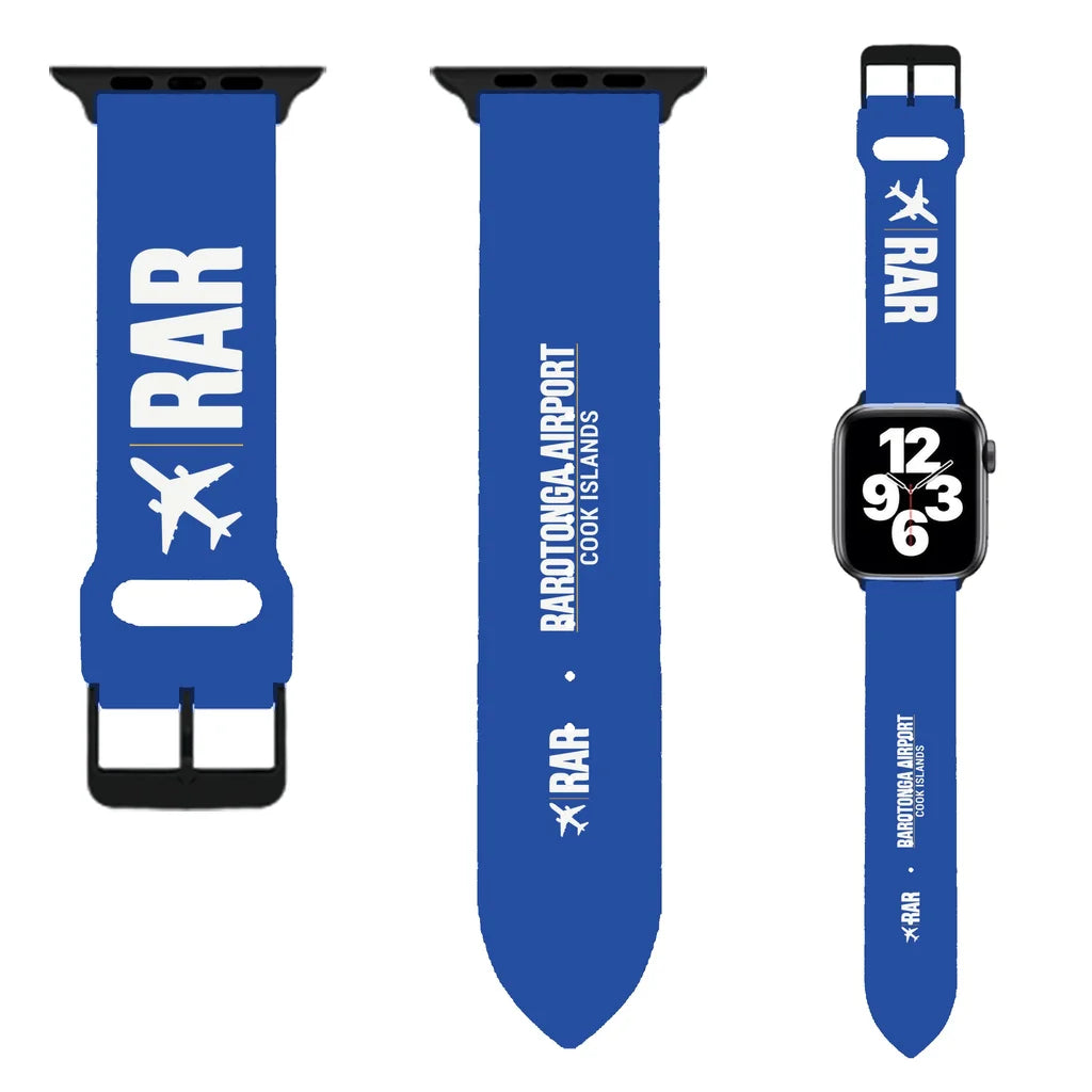 WBV6 | Rarotonga International Airport RAR | Blue (Metal Buckle)