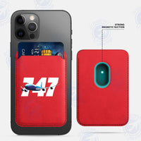 Thumbnail for Super Boeing 747 iPhone Cases Magnetic Card Wallet
