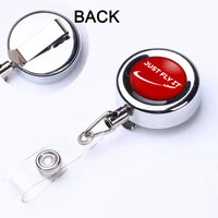 Thumbnail for Just Fly It 2 Designed Retractable ID Card Badge