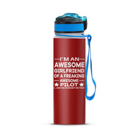 Thumbnail for I am an Awesome Girlfriend Designed Sports Kettles