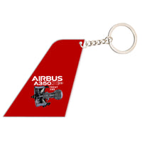 Thumbnail for Airbus A350 & Trent Wxb Engine Designed Tail Key Chains