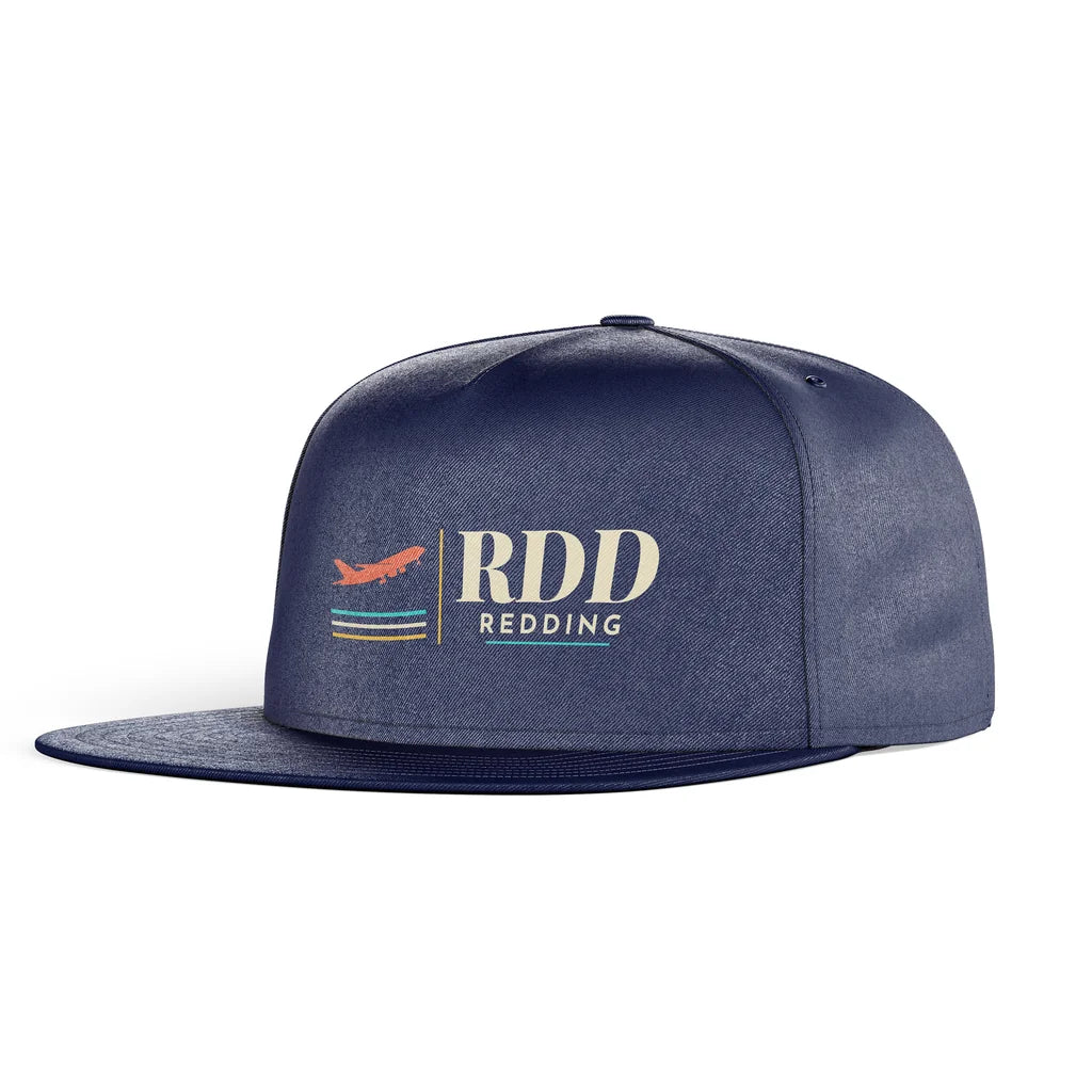 Redding Regional Airport (RDD) snapback - dark blue