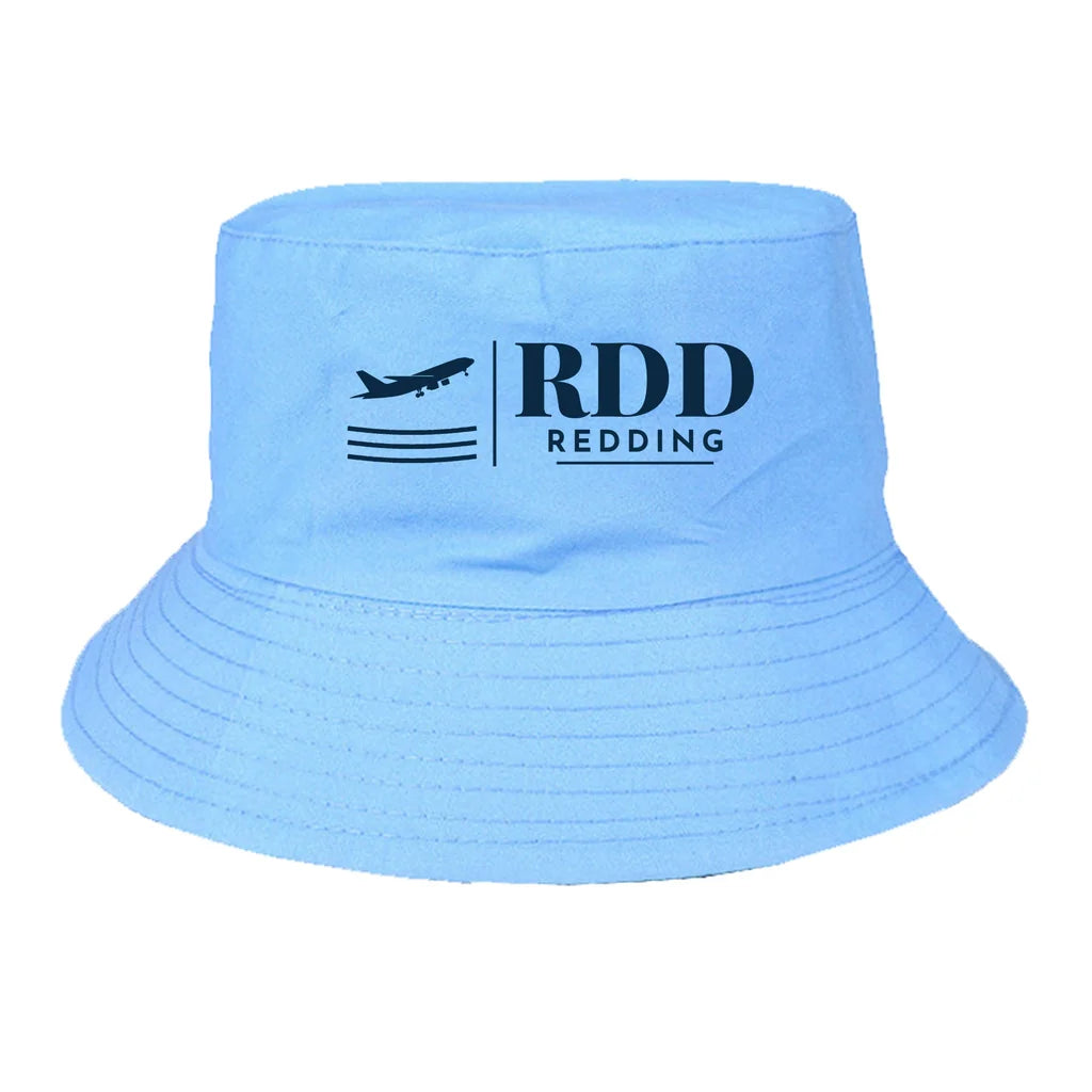 Redding Regional Airport (RDD) summer hat - light blue