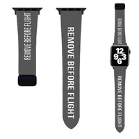Thumbnail for Remove Before Flight Designed Soft Silicone Apple Watch Bands