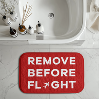 Thumbnail for Remove Before Flight Designed Bath Mats