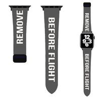 Thumbnail for Remove Before Flight (Edition 2) Designed Soft Silicone Apple Watch Bands