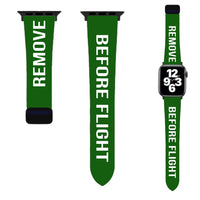 Thumbnail for Remove Before Flight (Edition 2) Designed Soft Silicone Apple Watch Bands