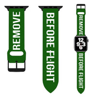 Thumbnail for Remove Before Flight (Edition 2) Designed Soft Silicone Apple Watch Bands