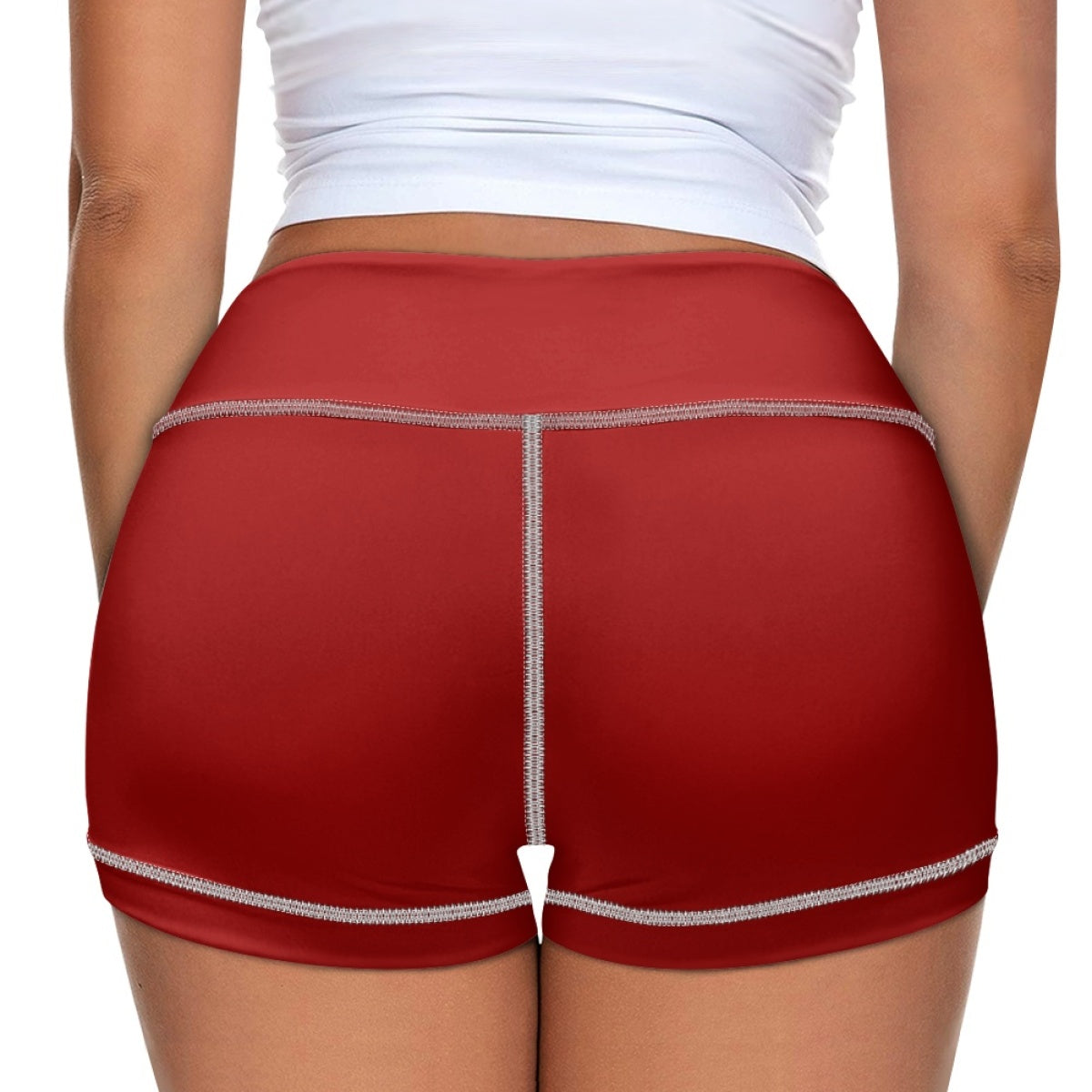 Remove Before Flight (1) Designed Women Yoga Shorts Pants