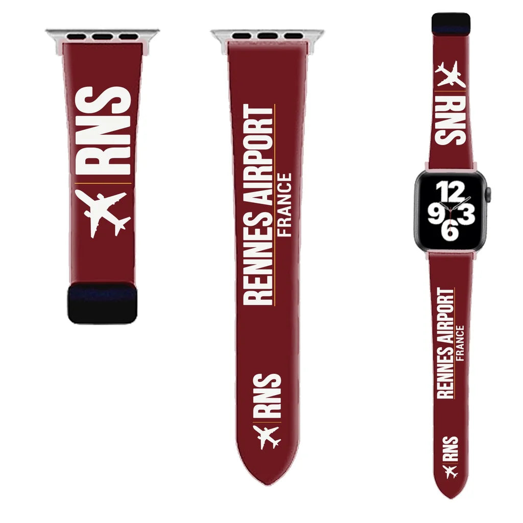WBV6 | Rennes–Saint-Jacques Airport RNS | Dark Red (Magnetic Band)