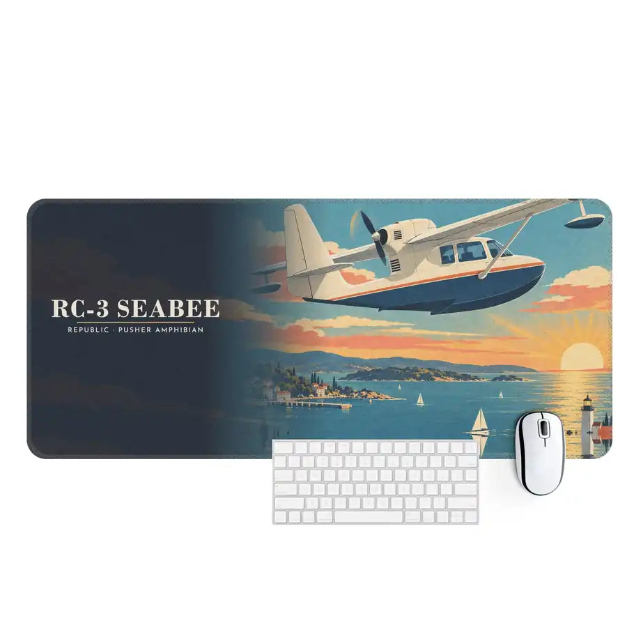 Republic RC-3 Seabee - 3D - Desk Mat - Full Print