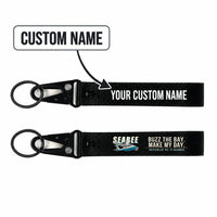 Thumbnail for Republic RC-3 Seabee Hawk-Shaped Key Chains - Black - Cartoon - Personalized