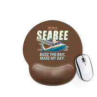 Thumbnail for Republic RC-3 Seabee - Cartoon - Ergonomic Mouse Pad - Brown