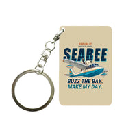 Thumbnail for Republic RC-3 Seabee - Cartoon - Key Chain - Beige