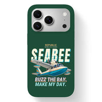 Thumbnail for Republic RC-3 Seabee - Cartoon - MagSafe iPhone 17 Pro - Dark Green
