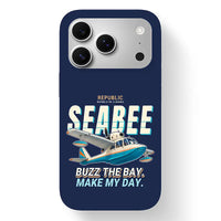 Thumbnail for Republic RC-3 Seabee - Cartoon - MagSafe iPhone 17 Pro - Navy Blue