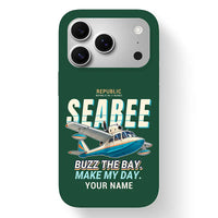 Thumbnail for Republic RC-3 Seabee - Cartoon + Name - MagSafe iPhone 17 Pro - Dark Green