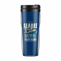 Thumbnail for Republic RC-3 Seabee - Cartoon + Name - Plastic (No Holder) - Blue