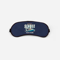 Thumbnail for Republic RC-3 Seabee - Cartoon + Name - Sleep Mask - Navy Blue